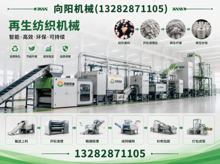 唐山再生纺织机械展示图